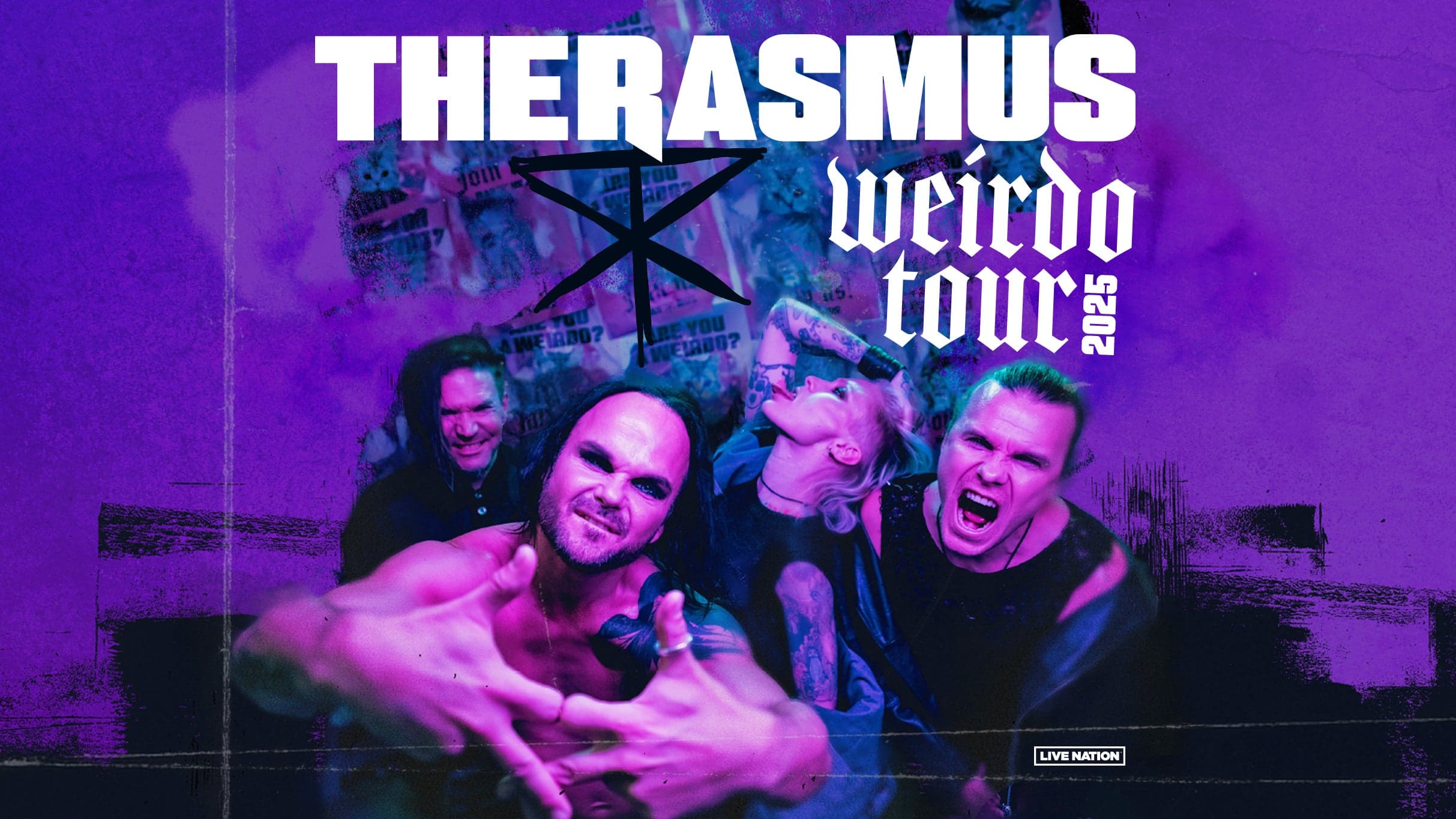 The Rasmus: weirdo tour 2025