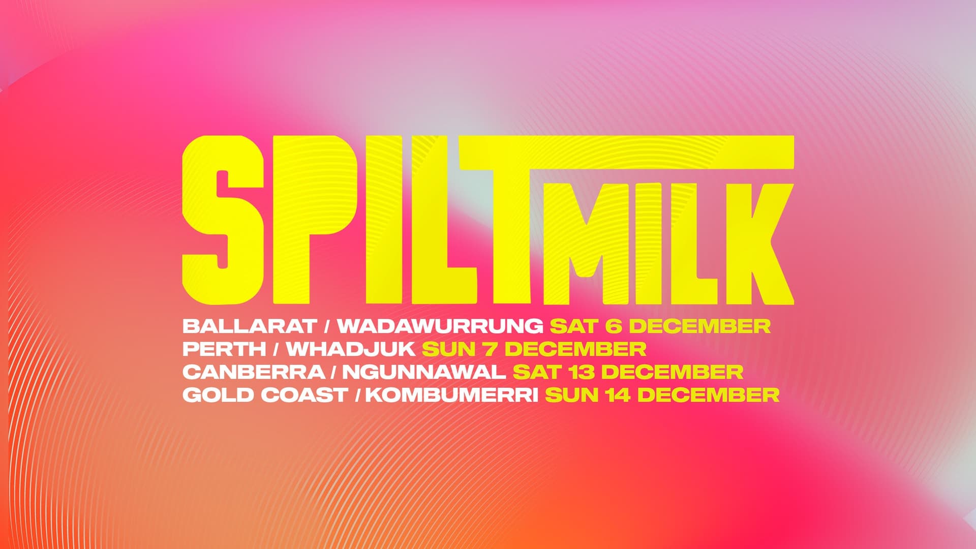 Spilt Milk Ballarat | 2025
