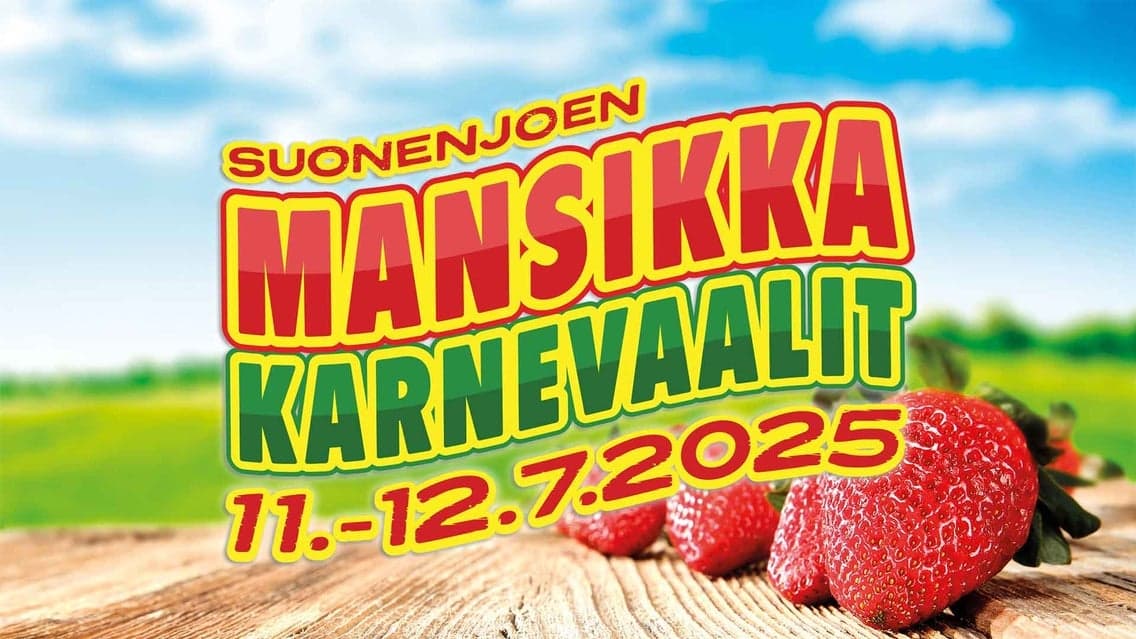 Suonenjoen Mansikkakarnevaalit ´25 perjantai 11.7