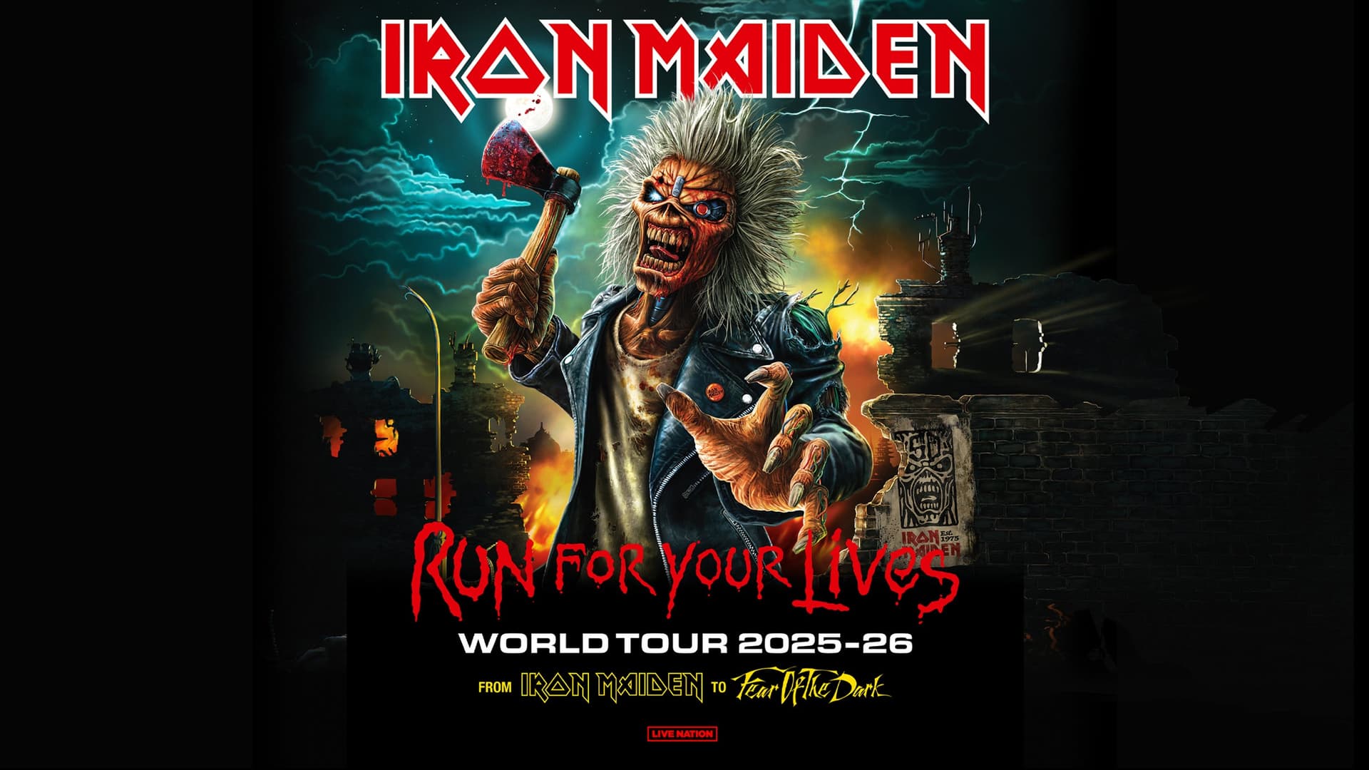 Iron Maiden - Run For Your Lives World Tour