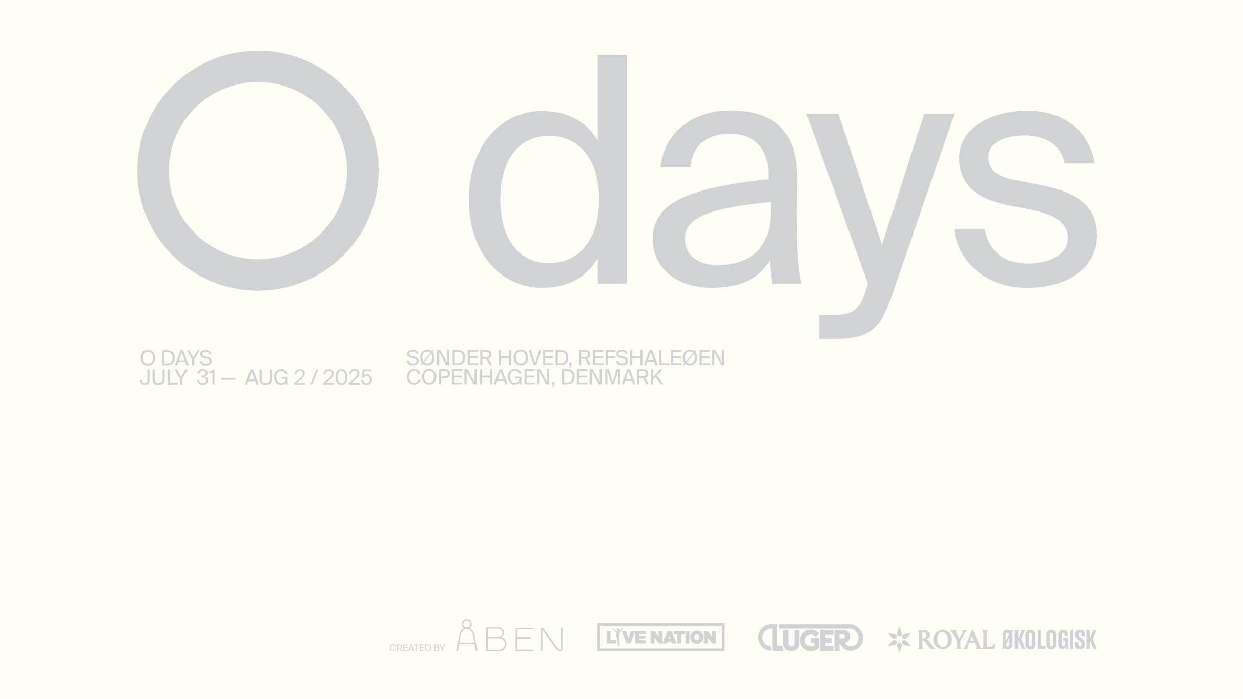O DAYS 2025 - THURSDAY 1-DAY TICKET - zdjęcie 1