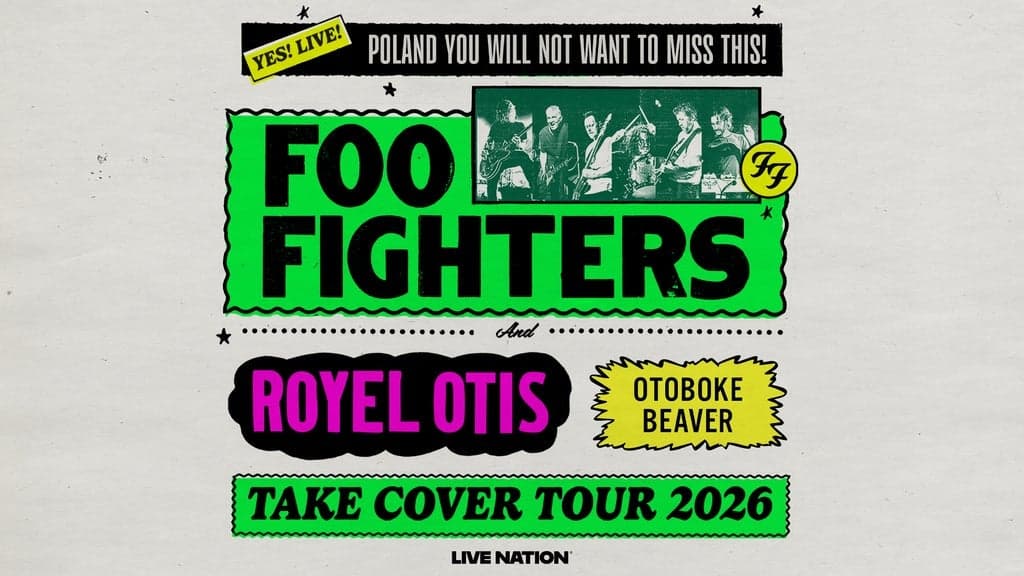 Foo Fighters: TAKE COVER TOUR 2026