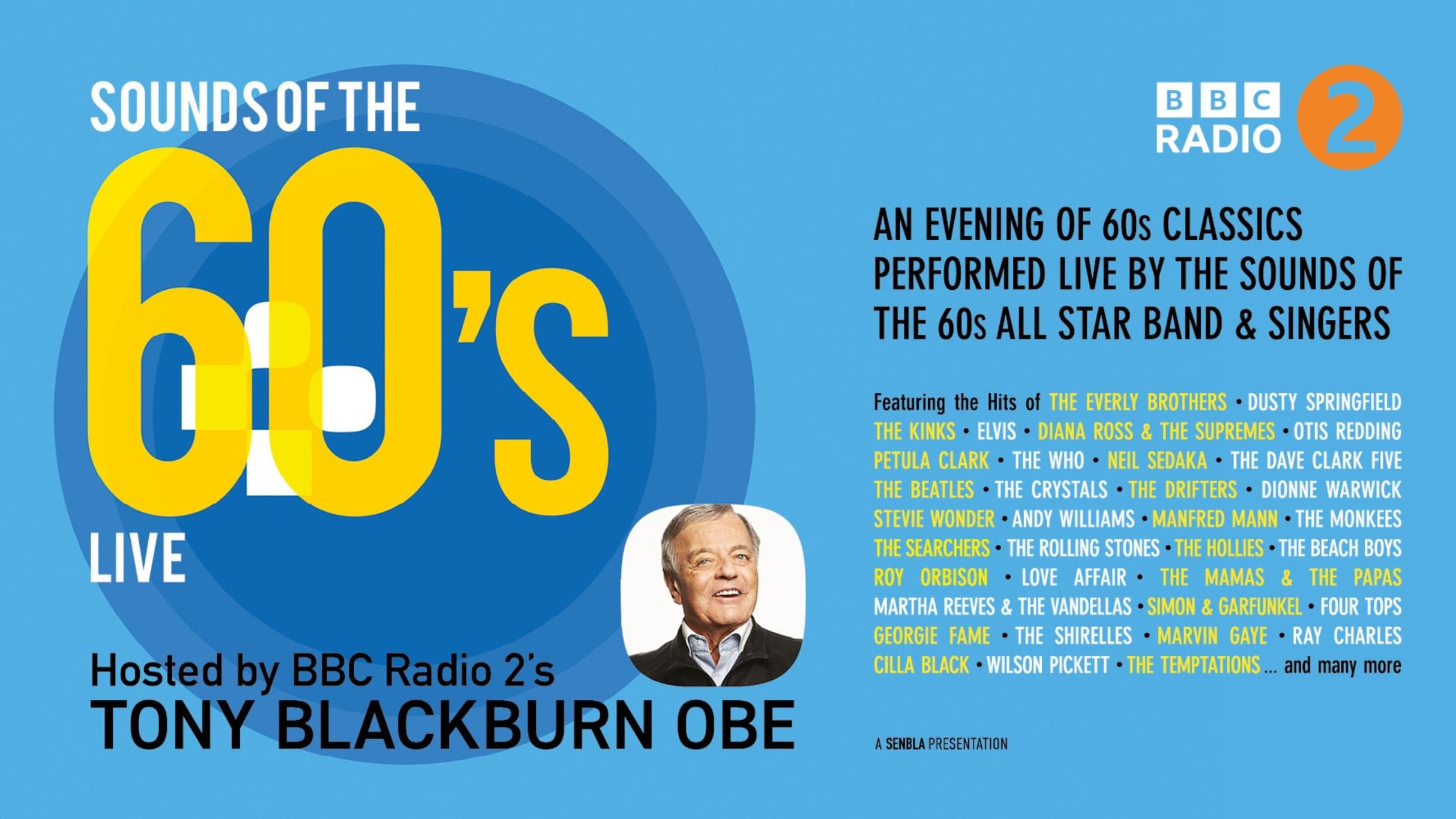 Sounds Of The 60s Live - Hosted By Tony Blackburn OBE - zdjęcie 1