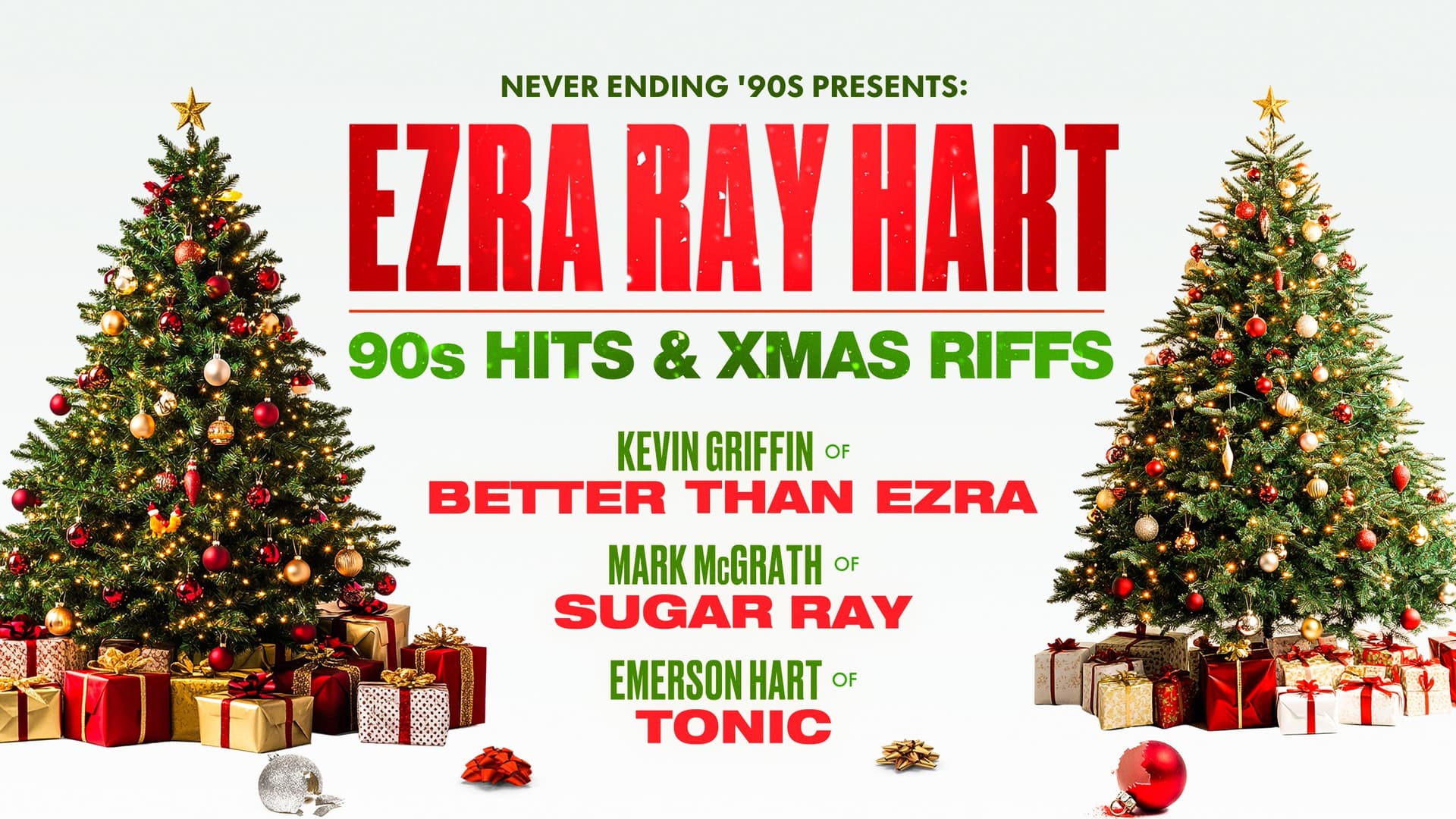 90s Hits & Xmas Riffs: Mark McGrath, Kevin Griffin & Emerson Hart Live
