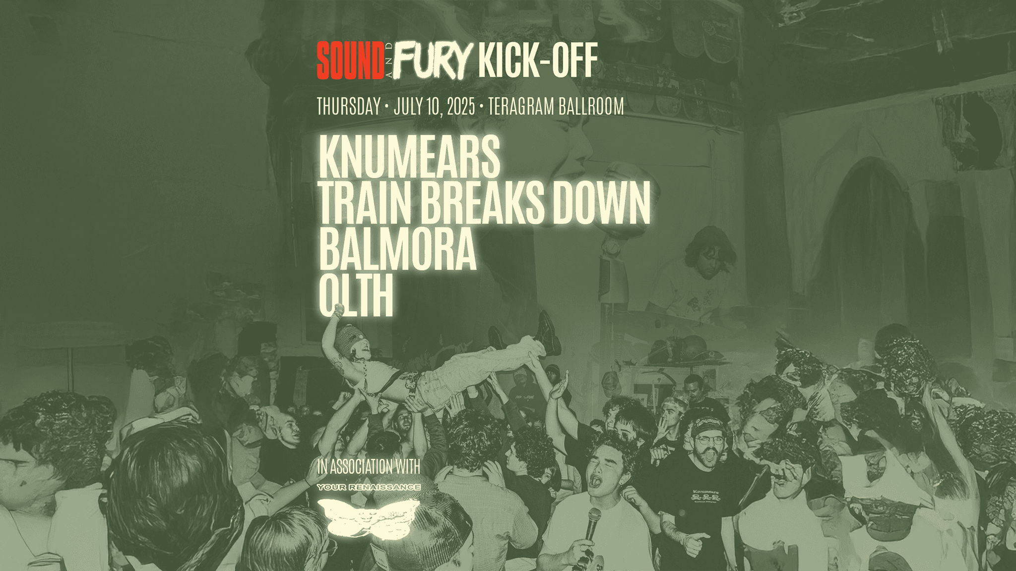 Sound and Fury Kick-Off: Knumears w/ Train Breaks Down, Balmora & More - zdjęcie 1