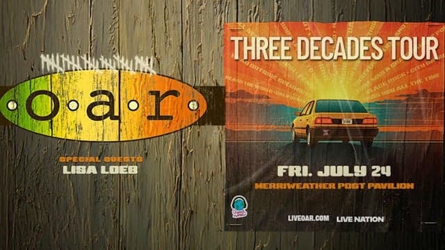 O.A.R. Three Decades Tour