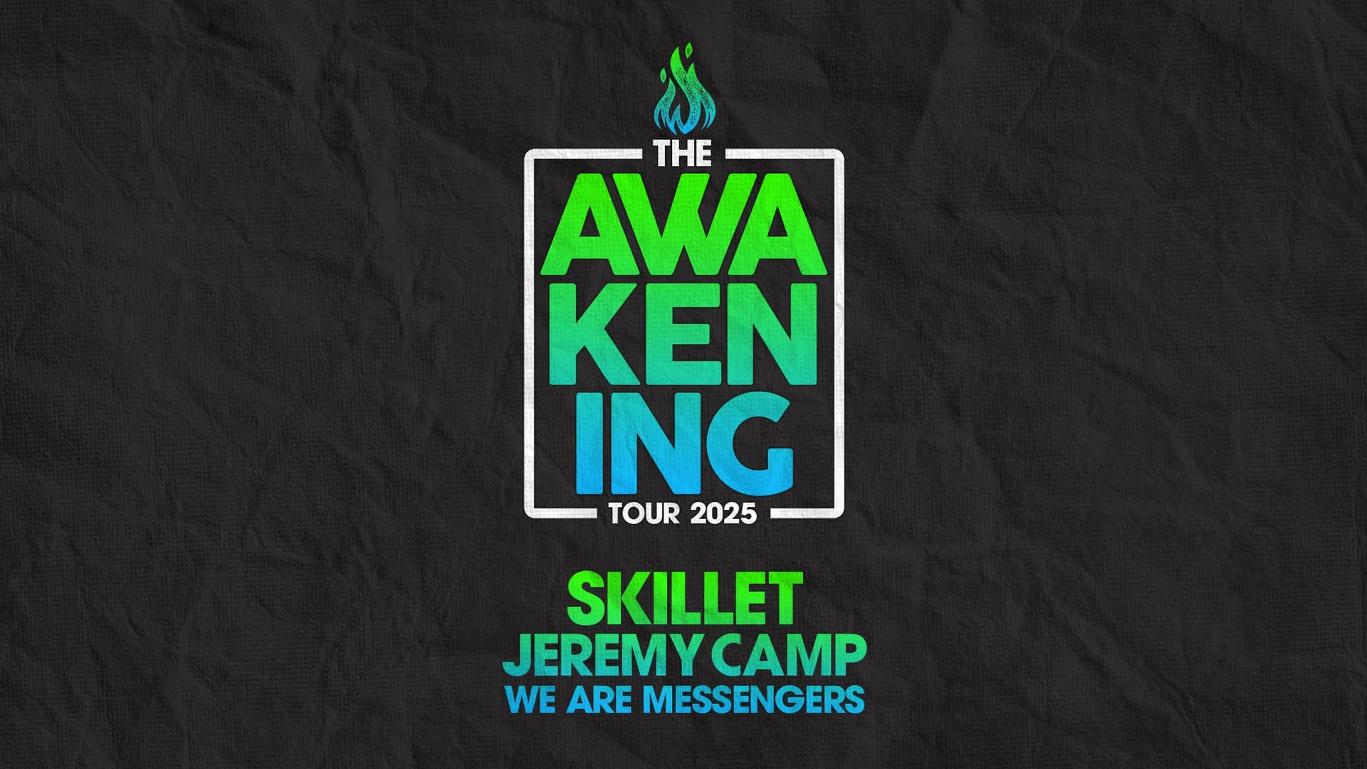 Skillet, Jeremy Camp, We Are Messengers: The Awakening Tour