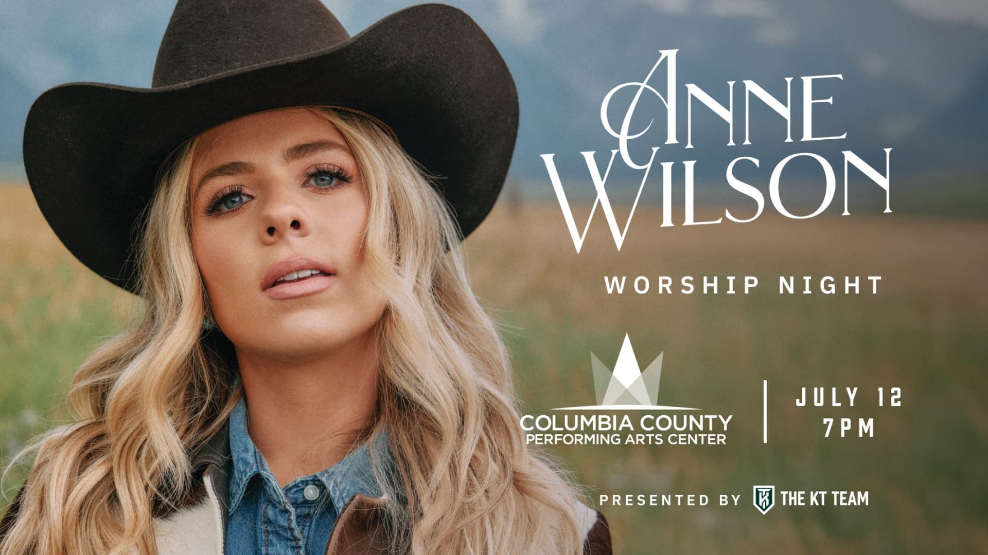 Anne Wilson in Concert - Presented by the KT Team