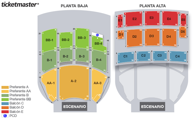 Plan miejsc