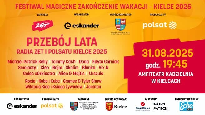 Przebój Lata Radia Zet i Polsatu + Świętokrzyska Gala Kabaretowa - rejestracja POLSAT